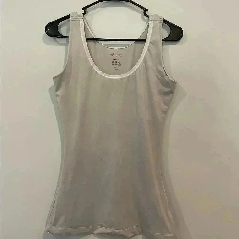 Love Your Assets Sara Blakely 1X Tank Top Shaper Beige